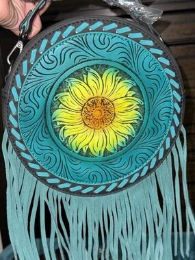 *HARD TO FIND* Montana West Sunflower Canteen Crossbody Bag